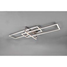 TRIO 620310307 SALINAS stropní svítidlo LED 34W/3900lm 3000K matný nikl, switchdimmer