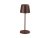 Ideal lux 346915 CUTE vonkajšia dotyková stolná lampička V208mm LED 3W 220/110lm 2200-2700K IP65 hnedá, nabíjacia stanica