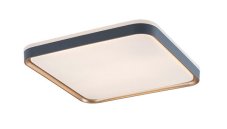 RABALUX 71029 Liatris stropní svítidlo LED 395x395mm 26W/1450lm 3000K šedá, bílá