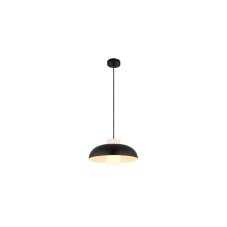 Závěsné svítidlo 1x E27 čierna matná IP20 GLOBO lighting LOWE 15755S