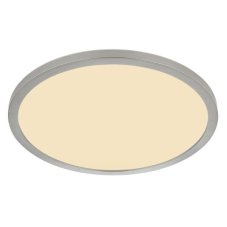 GLOBO 41562-24N SAPANA stropné svietidlo D420mm LED 24W/2300lm 3000K IP44 matný nikel, biela