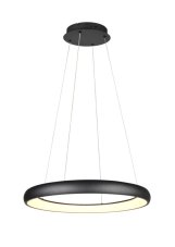 TRIO 349617532 CARDONA závesné svietidlo D750mm SMD LED 59W/6900lm 2300+3000+4000K čierna matná, switchdimmer