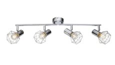 GLOBO 54802-4 XARA I stropní bodové svítidlo/spot 4xE14 chrom