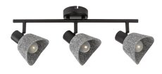 RABALUX 73007 Farelia stropné bodové svietidlo/spot 3xE14 čierna, šedá