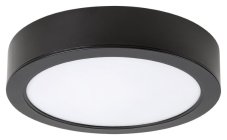 RABALUX 71198 Shaun2 stropné svietidlo D120mm LED 7W/630lm 4000K čierna, biela