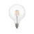 Ideal Lux 188959 LED žárovka E27 Filament G125 8W/810lm 3000K průhledná, globe, stmívatelná