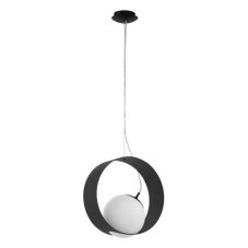 Eglo 98192 Camargo Závěsné svítidlo E27 1x40W černá / bílá