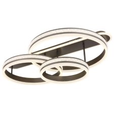 GLOBO 67314-75 GROUNI stropní svítidlo LED 75W/3820lm 2700-6000K titánová, bílá, dálkový ovladač