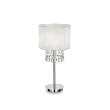 Stolová lampa Ideal lux 068305 OPERA TL1 BIANCO 1xE27 60W