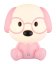 GLOBO 21761P PUPPY dotyková stolná lampička detská V200mm LED 1W 32lm 3000K ružová, biela, USB Cable incl., 3StepDIM