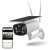 Emos H4056 GoSmart Vonkajšia solárna batériová kamera EYE, biela, IP55, Wi-Fi