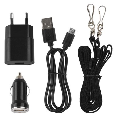 EMOS P2312 LED nabíjecí ruční svítilna 750lm Li-Ion akupack micro USB B šedo-černo-zelená