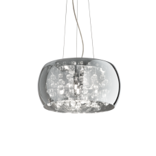 Závěsné svítidlo Ideal lux 197661 AUDI-80 SP5 FUME 5xG9 40W