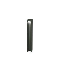 Ideal Lux 293172 KURT vonkajšie stojanové svietidlo/záhradný stĺpik LED V650mm 12W 1000/250lm 4000K čierna