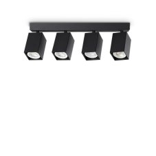 Stropné svietidlo 4x GU10 čierna IP20 Ideal Lux DYNAMITE 371368