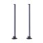 TRIO Reality R55392102 BOY stolná lampička SMD LED V550mm 2x5W RGB čierna, stmievateľné, diaľkový ovládač