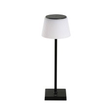 Immax 08492L BONITO stolové svietidlo LED 4W 200lm 3000-6000K  IP 44, biela, čierna, solárny panel, stmievateľná