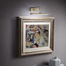 REDO 01-3473 IKON nástenné svietidlo nad obraz š615mm LED 16,4W/1112lm 3000K mosadz