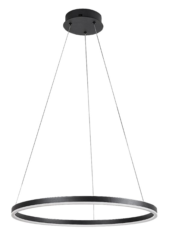 RABALUX 72301 Isaure závesné svietidlo D600mm LED 35W/2200lm 3000+4000+6500K čierna, biela