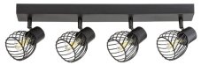 RABALUX 73004 Aberama stropní bodové svítidlo/spot 4xE14 černá