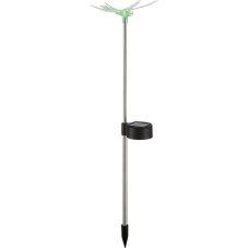Globo 33949-4 solární svítidlo dekorativní, zapichovací s vážkou a motýlem 4-set LED 0,06W RGB, IP44, průhledná