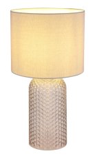 GLOBO 21735G SOFIA stolná lampa V500mm 1xE27 šedá