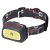 EMOS P3531 LED čelovka 330lm 3× AAA + 1× CR2032 IP44 šedá