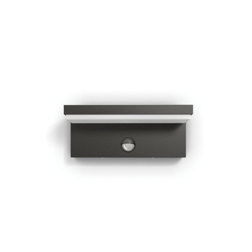 Philips 16484/93/P0 Bustan IR LED 2700K nástenné svietidlo so senzorom 9W=1000lm IP44