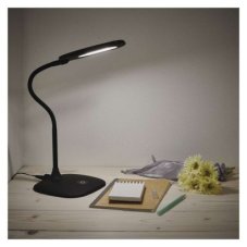 EMOS Z7602B STELLA stolná lampa LED 6,5W/400lm 4000K, stmievateľné, čierna