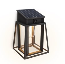 Philips 8720169361867 UltraEfficient Lysin solární nástěnné svítidlo se senzorem LED 3,2W/500lm 2700K IP44 antracitová