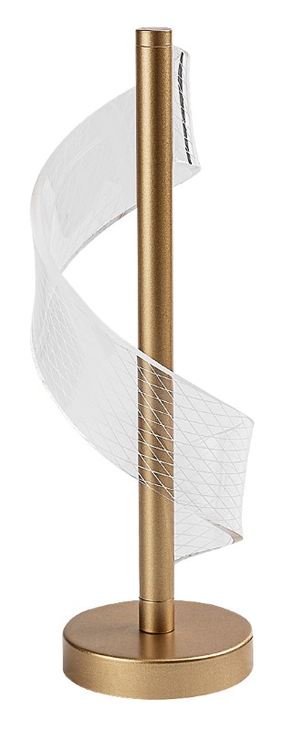 RABALUX 74416 Zofrael stolná lampička V335mm LED 6W/990/450lm 3000K zlatá, priehľadná