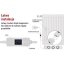 EMOS 2107563000 Ventilátor pod radiátor TRIO biela