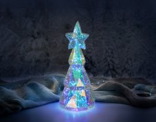 Dekoračné osvetlenie LED 8000K priehľadná IP20 GLOBO lighting TREENO 28089