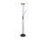 TRIO R40073532 ORSON stojací lampa LED 30W/2400lm, 5W/400lm 3000K, matná černá, alabaster, stmívatelné