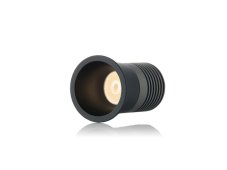 LED2 2250233DT RAY S zápustné bodové svietidlo LED D70mm 6W/450lm 3000K IP44 TRIAC čierna