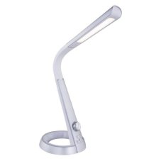 GLOBO 58376S MITTI stmívatelné stolní svítidlo LED RGB 8W / 750lm 3000-6500K IP20 stříbrná