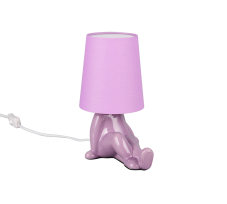 Stolná lampa 1x E14 fialová IP20 TRIO Reality HUMA R56531091