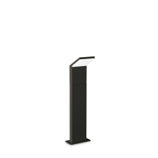 Ideal lux 322506 OUTDOOR STYLE venkovní stojanové svítidlo/sloupek LED V500mm 9W 1100/830lm 4000K IP54 černá