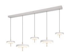 TRIO 340210576 KEATON závesné svietidlo D300mm SMD LED 50W/5900lm 2300+3000+4000K svetlošedá, switchdimmer