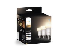 8720169363700 Philips Hue White LED žárovka E27 7W/806lm 2700K bílá 3-set