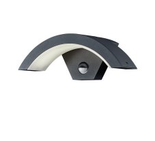 TRIO 220969142 Ohio nástěnné exteriérové svítidlo LED 1x6W 580lm 3000K IP54, pohybový senzor