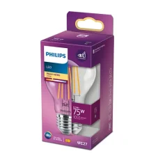 Philips 8718699762995 LED classic žárovka 8,5W/75W 1055lm E27 2700K 220-240V A60 filament