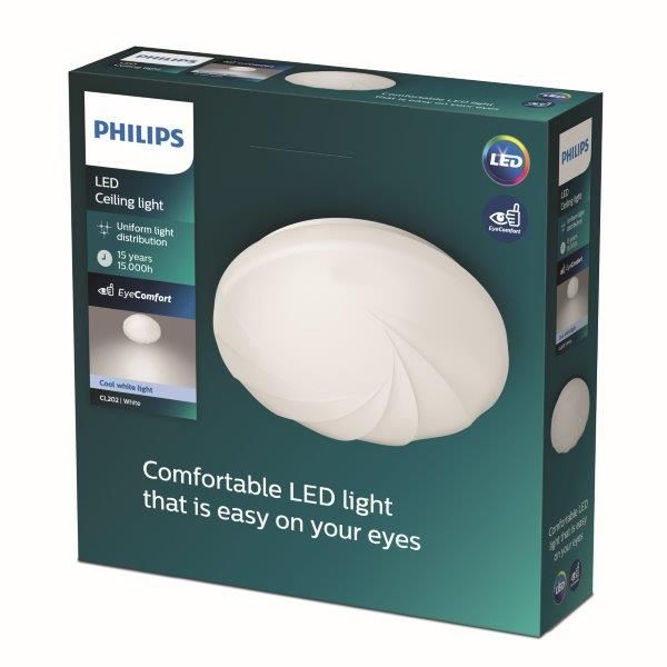 Philips Shell LED CL202 stropní svítidlo 250mm 10W / 1100lm 4000K