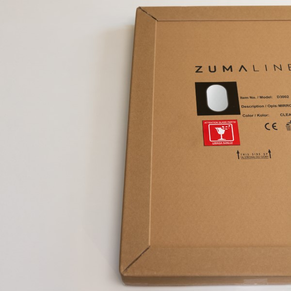 LED kúpeľňové oválne zrkadlo s osvetlením a vyhrievaním 736lm 3000+4000+6000K IP44, priehľadné - Zuma Line LUSTRO D3002