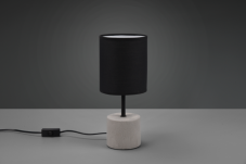 TRIO Reality R51251002 BEN stolní lampička V350mm 1xE14 beton, černá