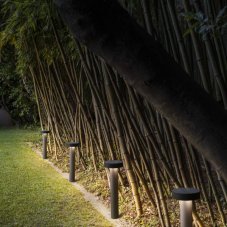 Ideal lux 326917 OUTDOOR TESLA vonkajšie stojanové svietidlo/stĺpik 4xG9 V600mm IP44 čierna