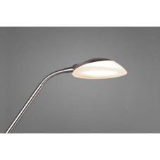 TRIO R40073507 ORSON stojací lampa LED 30W/2400lm, 5W/400lm 3000K, matný nikl, alabaster, stmívatelné