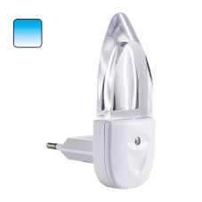 Prezent 1611 Mini Light LED orientační osvětlení do zásuvky (modré světlo)