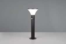 TRIO Reality R54676132 GORDA solární stojanové svítidlo/sloupek V500mm SMD LED 3,5W/500lm 4000K IP44 černá matná, hybrid
