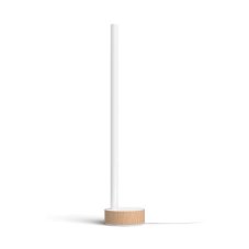 Philips HUE White and color ambiance 8719514433465 Signe stolní svítidlo LED 55,3cm 11,8W/1040lm bílá, imitácia dreva, bluetooth